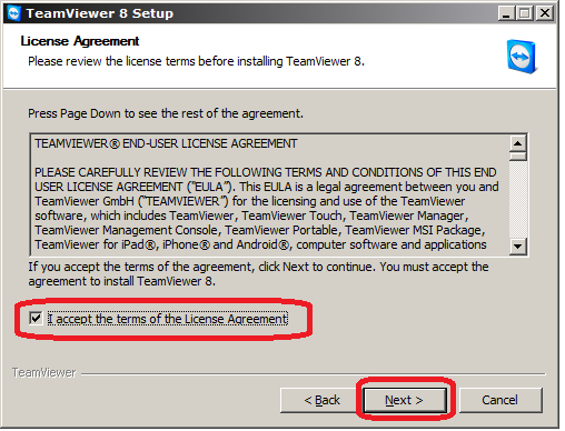 TeamViewer AGREE Client 8